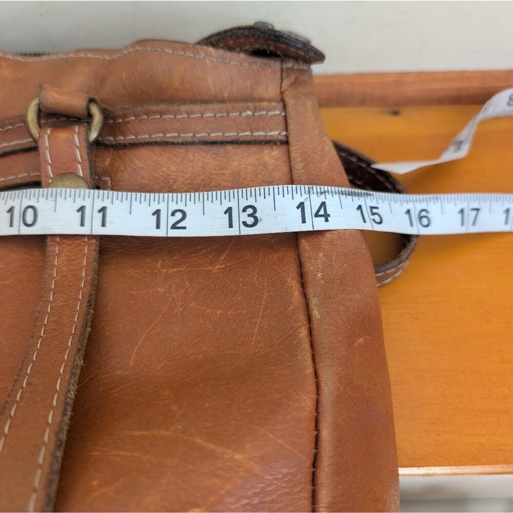 Patricia Nash Italian Leather Tote Bag Brown - Picture 7 of 9